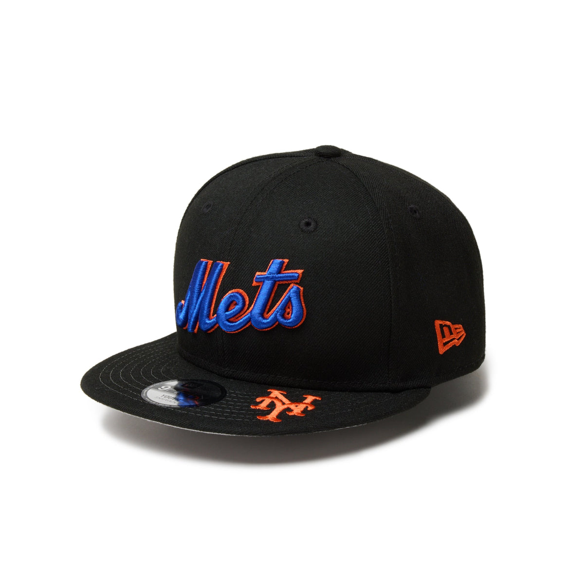 Youth 9FIFTY MLB Visor Logo ニューヨーク・メッツ ブラック