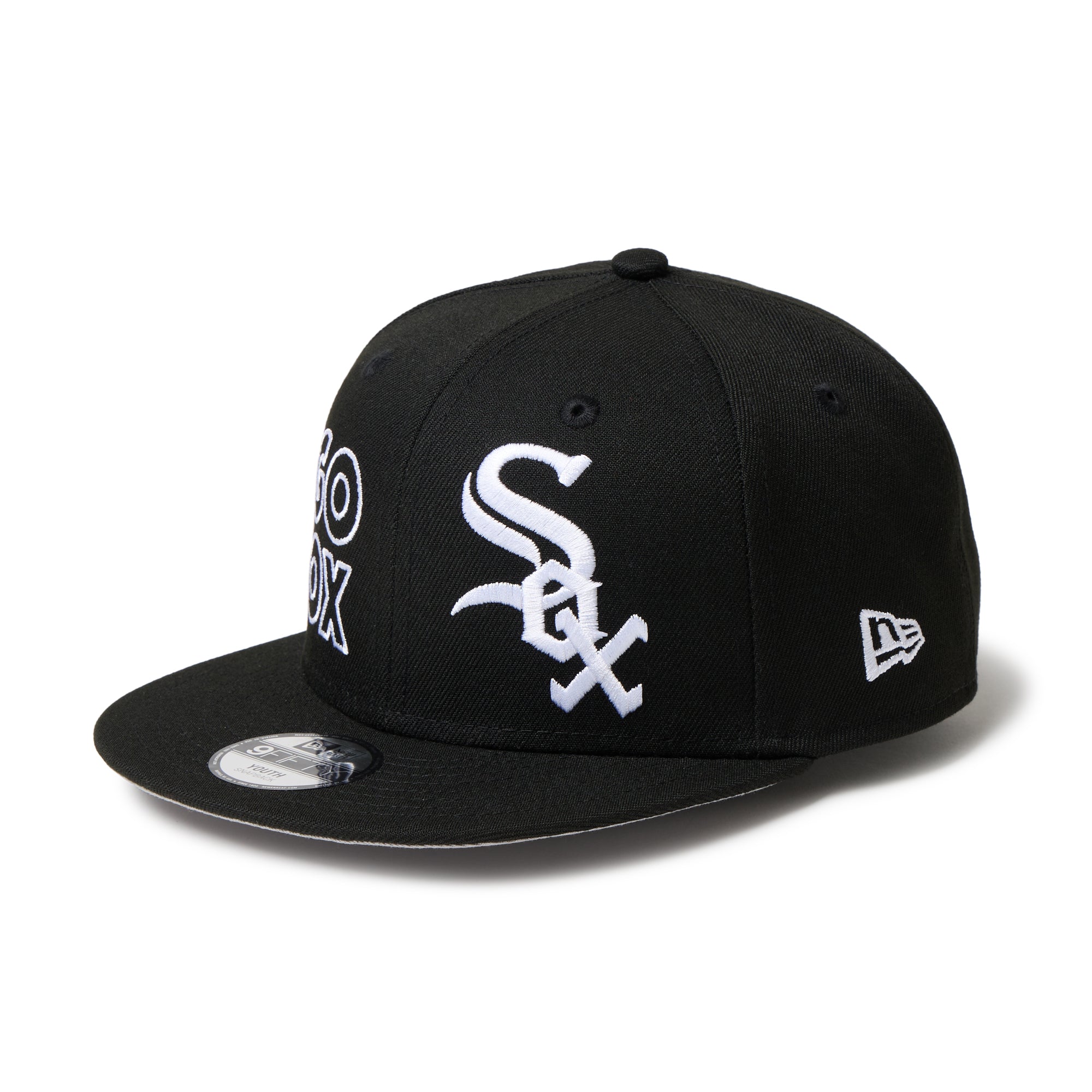 キッズ Youth 9FIFTY Neon Tube シカゴ・ホワイトソックス ブラック
