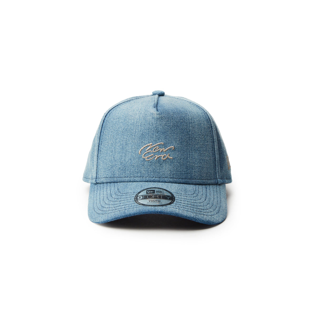 Youth 9FORTY A-Frame Handwritten Logo ウォッシュドデニム Youth 9FORTY A-Frame Handwritten Logo ウォッシュドデニム