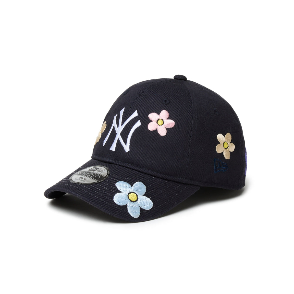 キッズ Youth 9TWENTY MLB Flower Embroidery ニューヨーク 