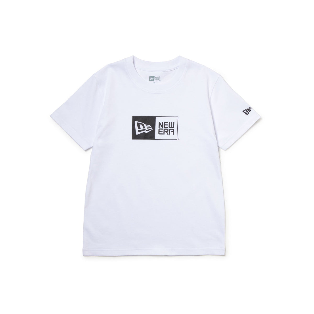 キッズ Youth 半袖 コットン Tシャツ ボックスロゴ ホワイト