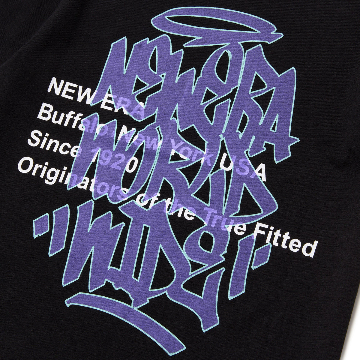 ★【New era】★MiLB EMBROIDERY POCKET T-SHIRT.S★Tシャツ★ キッズ Youth 半袖 コットン Tシャツ Graffiti ブラック