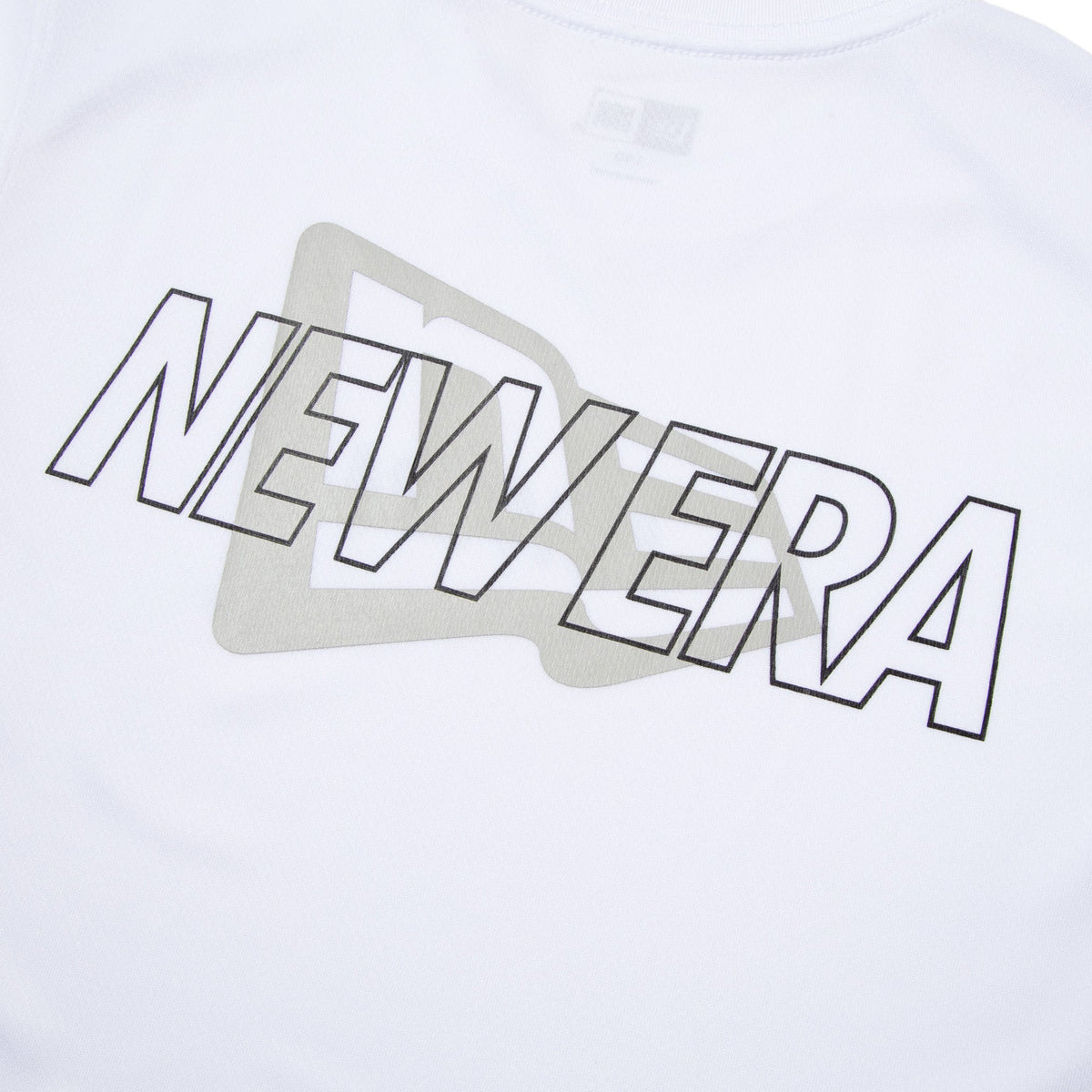 Youth 半袖 テック Tシャツ Overlap Logo ホワイト | アウトドア