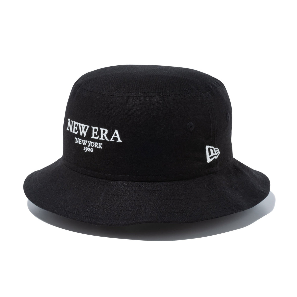 バケット01 Flax Cotton NEW ERA NEW YORK 1920 ブラック