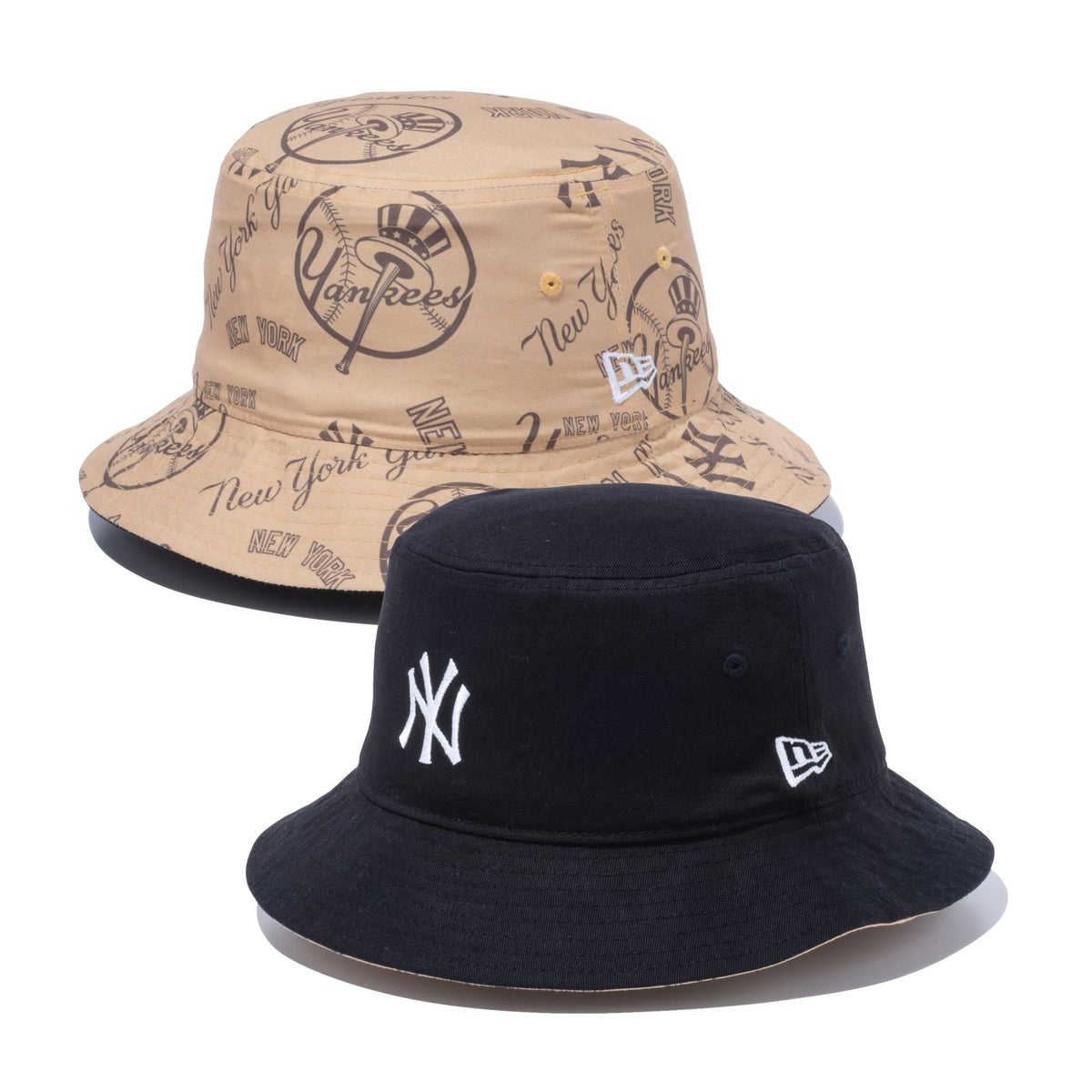 バケット01 MLB Reversible Hat リバーシブルハット ニューヨーク・ヤンキース ブラック