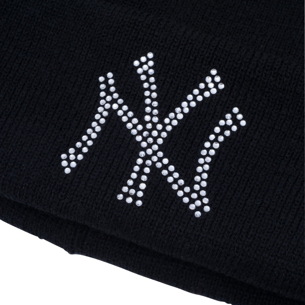 ベーシック カフニット ラインストーン ニューヨーク