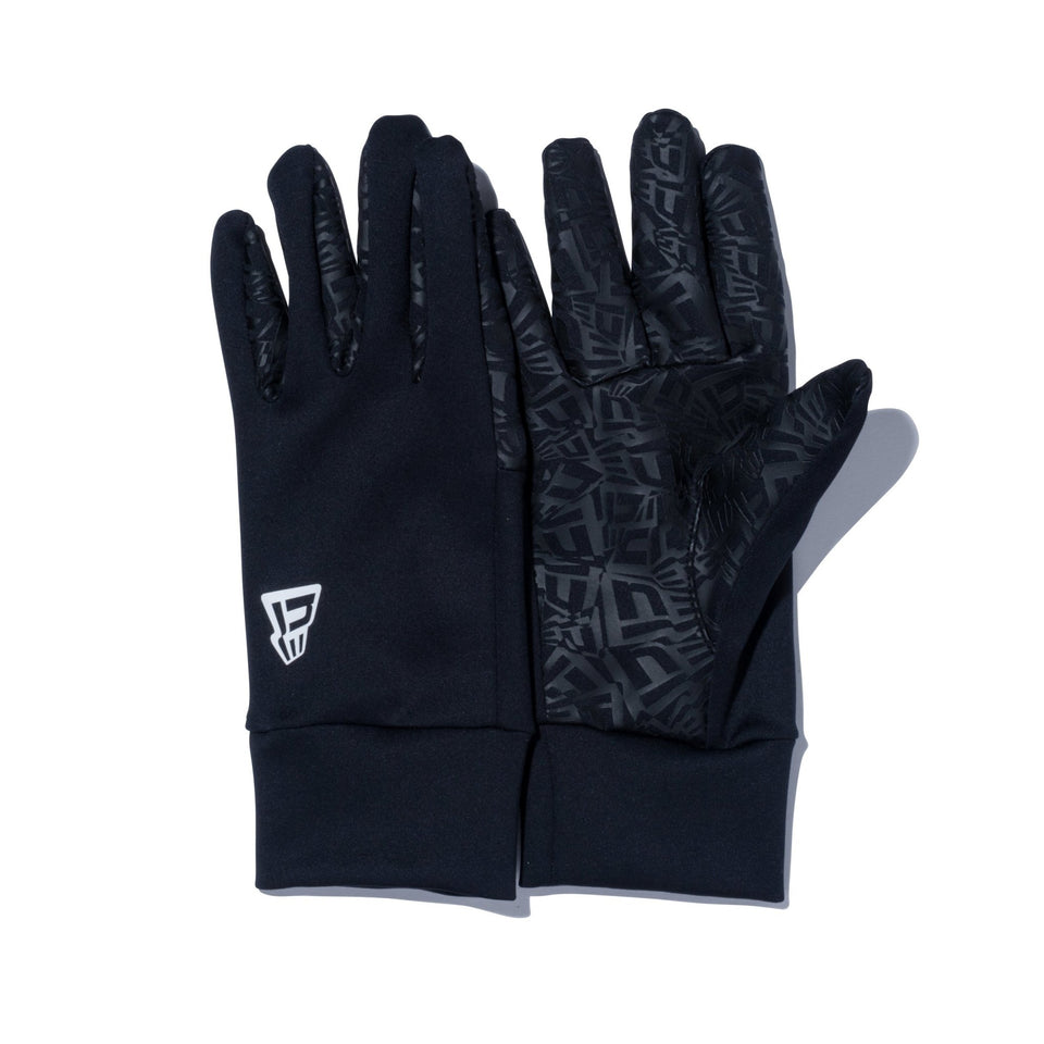 フリース ウォーマーグローブ ブラック × リフレクトホワイト - 12541272-S | NEW ERA ニューエラ公式オンラインストア