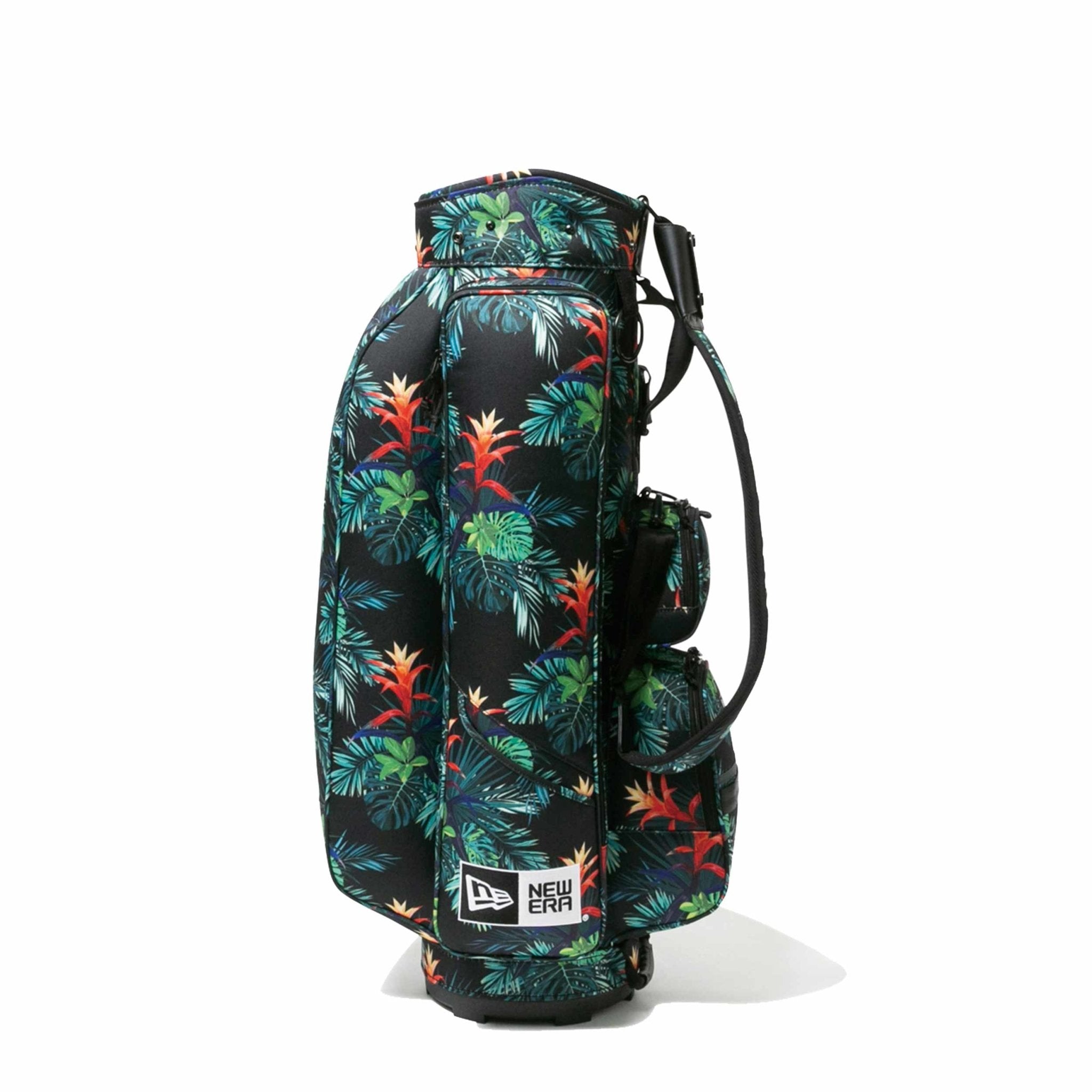 キャディーバッグ ボタニカル / ブラック × ホワイト [ベーシック