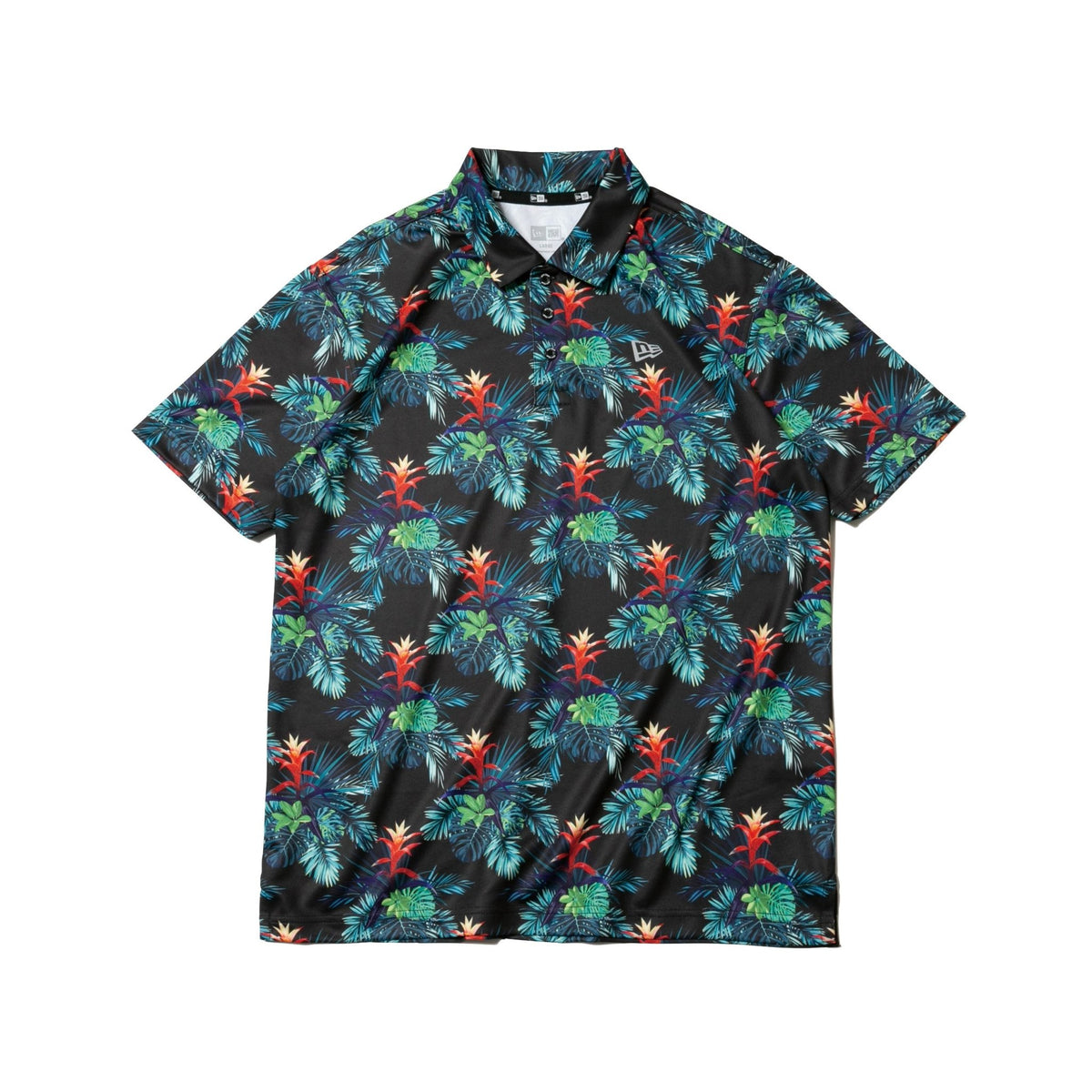 【試着のみ】NEWERA ニューエラ　ボタニカル　ポロシャツ　半袖シャツ 12674313-s-new-era-