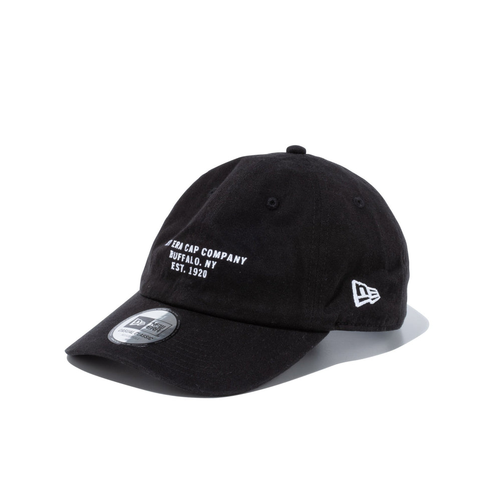 カジュアルクラシック リアストラップエンブロイダリー ブラック - 13082389-OSFM | NEW ERA ニューエラ公式オンラインストア