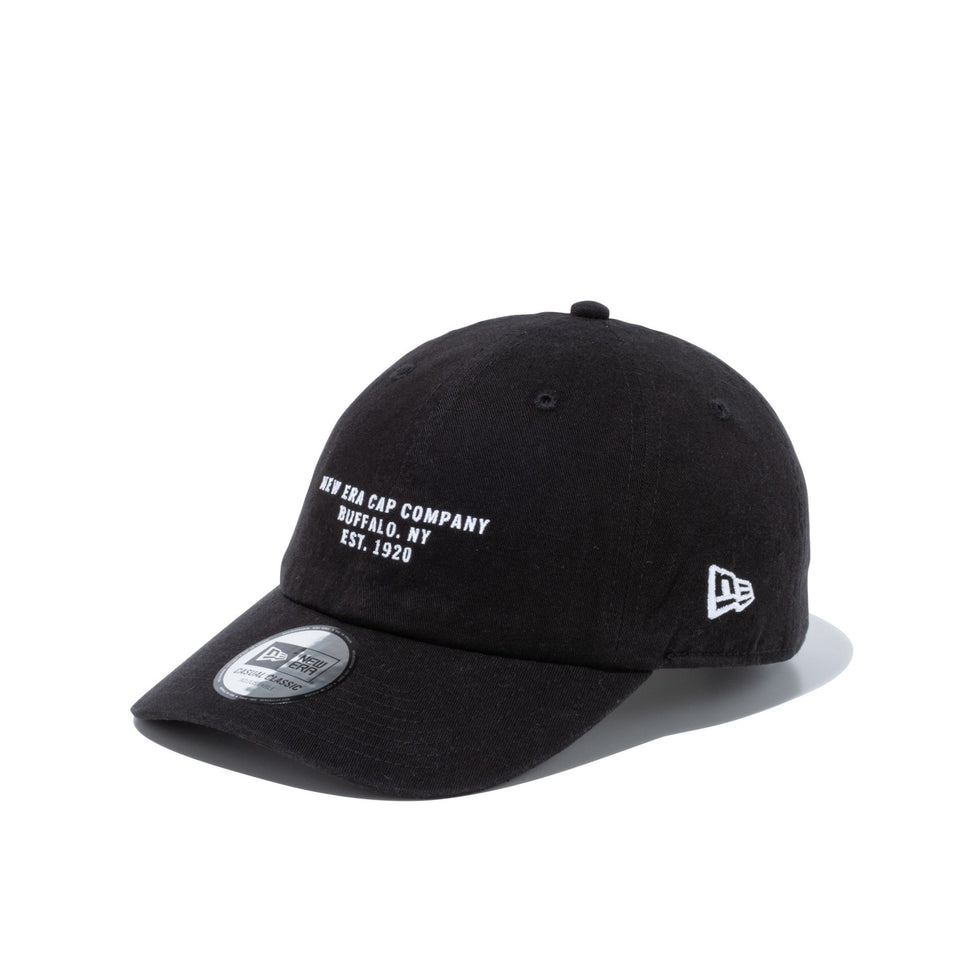 カジュアルクラシック リアストラップエンブロイダリー ブラック - 13082389-OSFM | NEW ERA ニューエラ公式オンラインストア