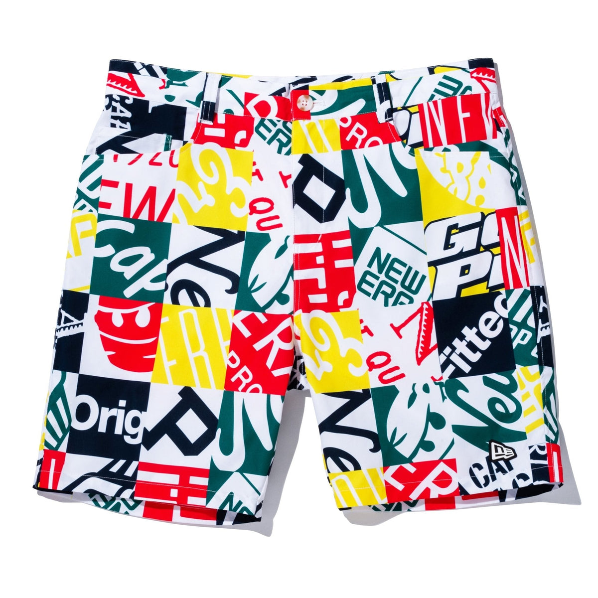 テック ショートパンツ アーカイブロゴ オールオーバー マルチ
