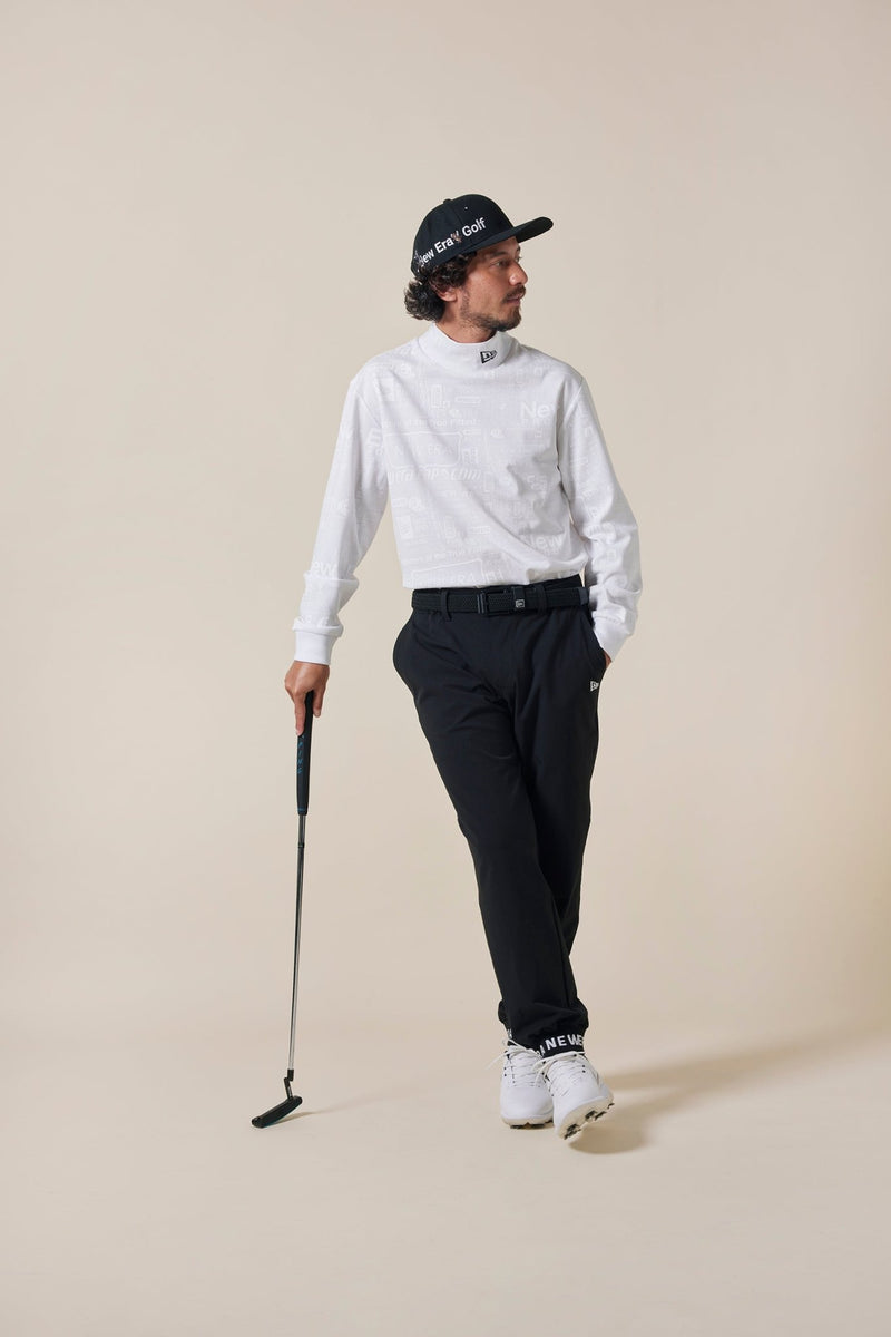 リブパンツ ジャカードリブ ブラック | ゴルフ　ニューエラ　パンツ リブパンツ ジャカードリブ ブラック | ゴルフ | ニューエラ