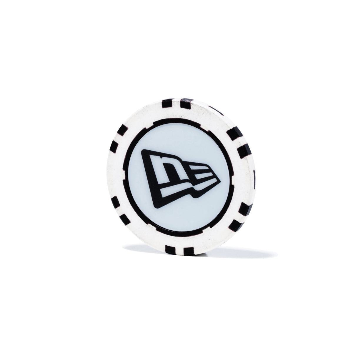 新品未使用 非売品 ROLEX ゴルフマーカー ゴルフチップ ポーチ チップマーカー フラッグロゴ ホワイト × ブラック | ゴルフ