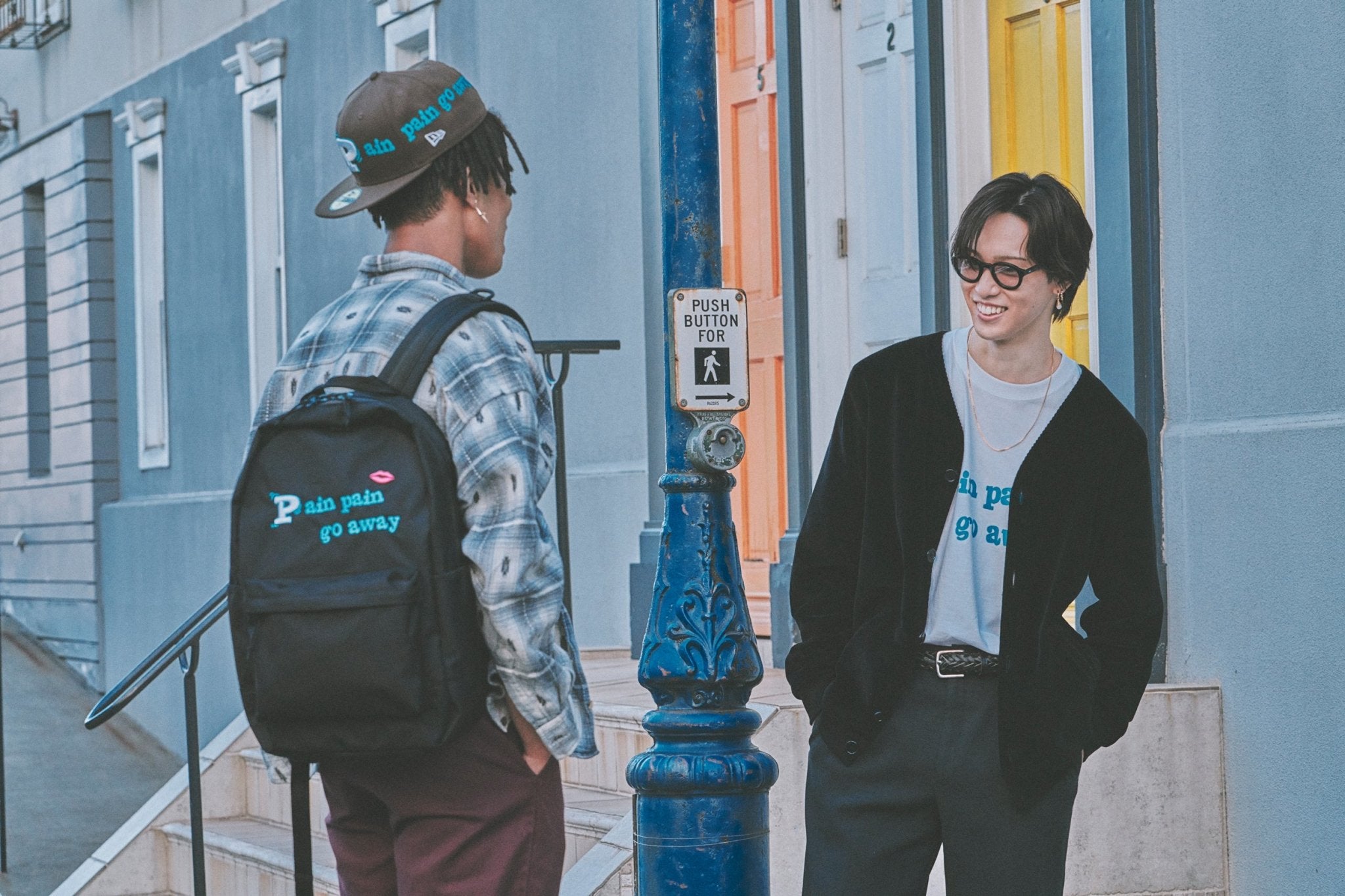 FANTASTICS 堀夏喜 リュック pain pain go away ライトパック 27L VERTICAL GARAGE Pain pain go away ブラック