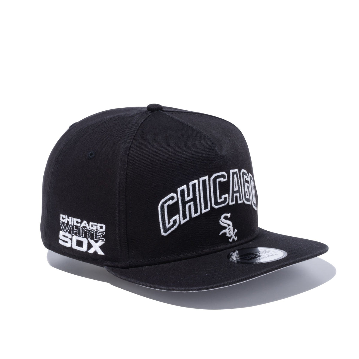5-Panel Square Visor シカゴ・ホワイトソックス カレッジロゴ