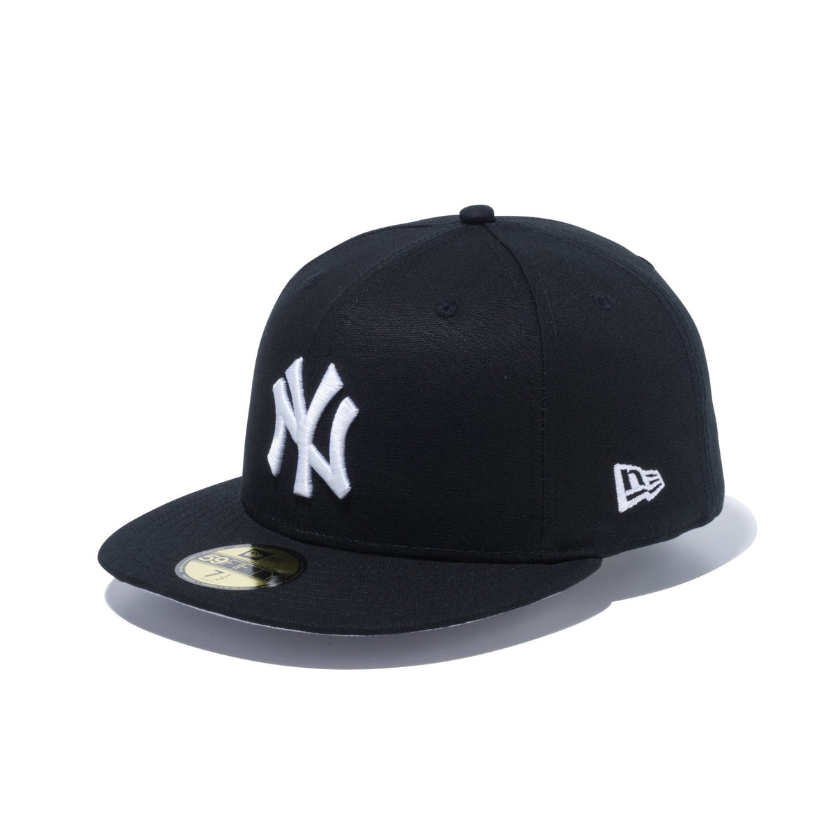 【大学生の特権】学生証で送料無料になる 59FIFTY ブラック ニューヨーク・ヤンキース ダックキャンバス 応援グッズ