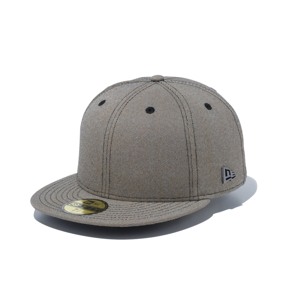 59FIFTY シャンブレー ベージュ メタルフラッグロゴ - 12540913-700 | NEW ERA ニューエラ公式オンラインストア