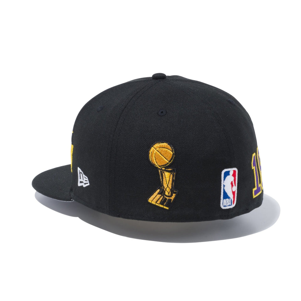 59FIFTY ロサンゼルス・レイカーズ マルチロゴ ブラック - 12653883-700 | NEW ERA ニューエラ公式オンラインストア