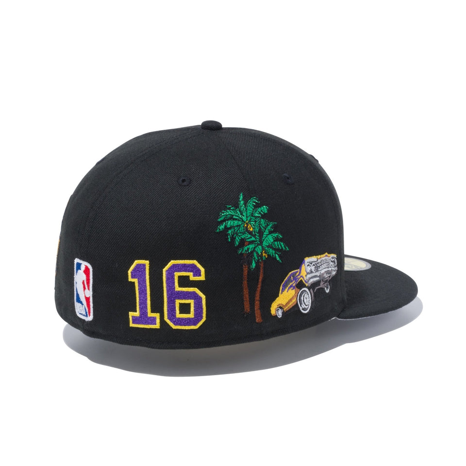 59FIFTY ロサンゼルス・レイカーズ マルチロゴ ブラック - 12653883-700 | NEW ERA ニューエラ公式オンラインストア
