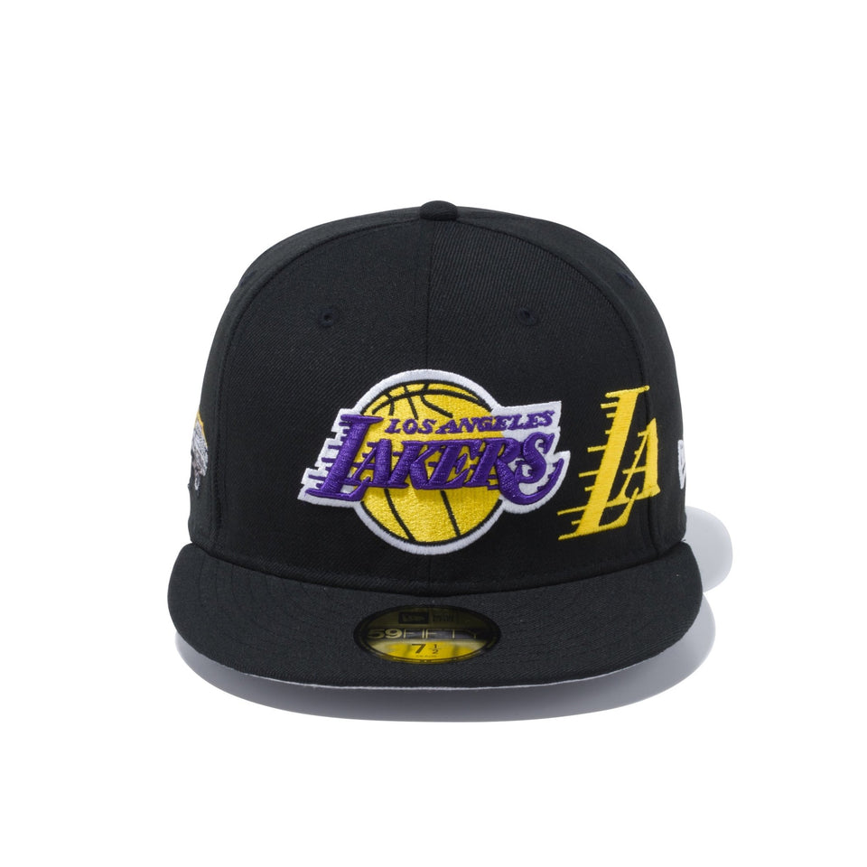 59FIFTY ロサンゼルス・レイカーズ マルチロゴ ブラック - 12653883-700 | NEW ERA ニューエラ公式オンラインストア