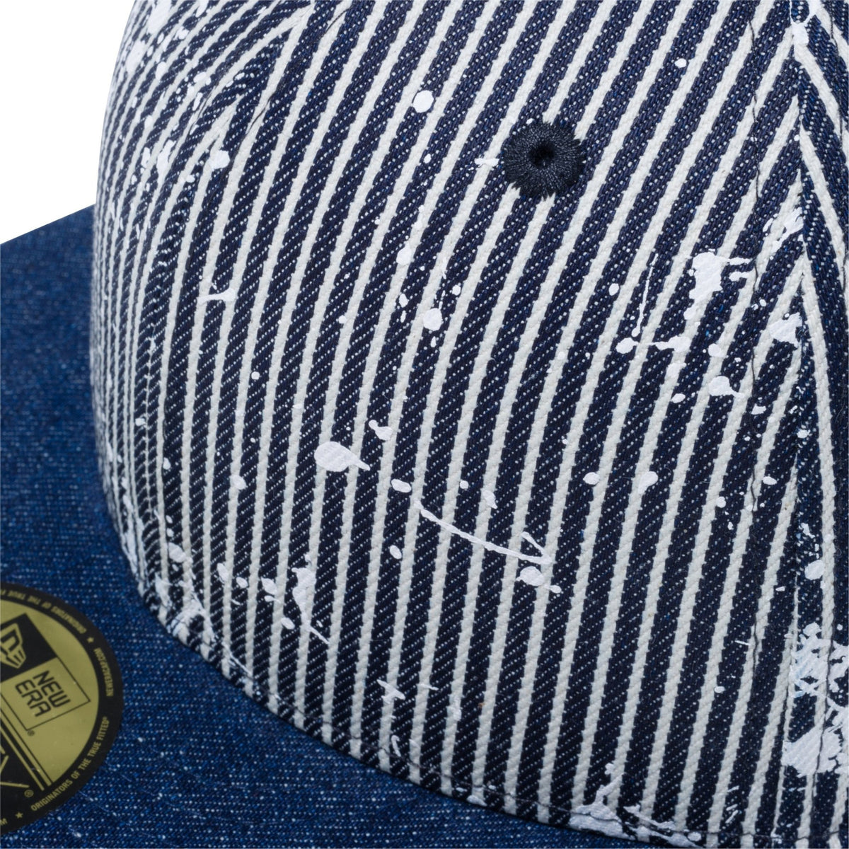 59FIFTY ヒッコリー スプラッシュ インディゴデニムバイザー