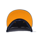 59FIFTY デニム レザーパッチ ゴールデンピーチアンダーバイザー - 12711508-700 | NEW ERA ニューエラ公式オンラインストア