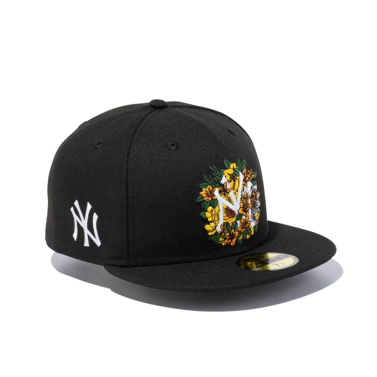 59FIFTY フラワー ニューヨーク・ヤンキース ブラック | ニューエラ 