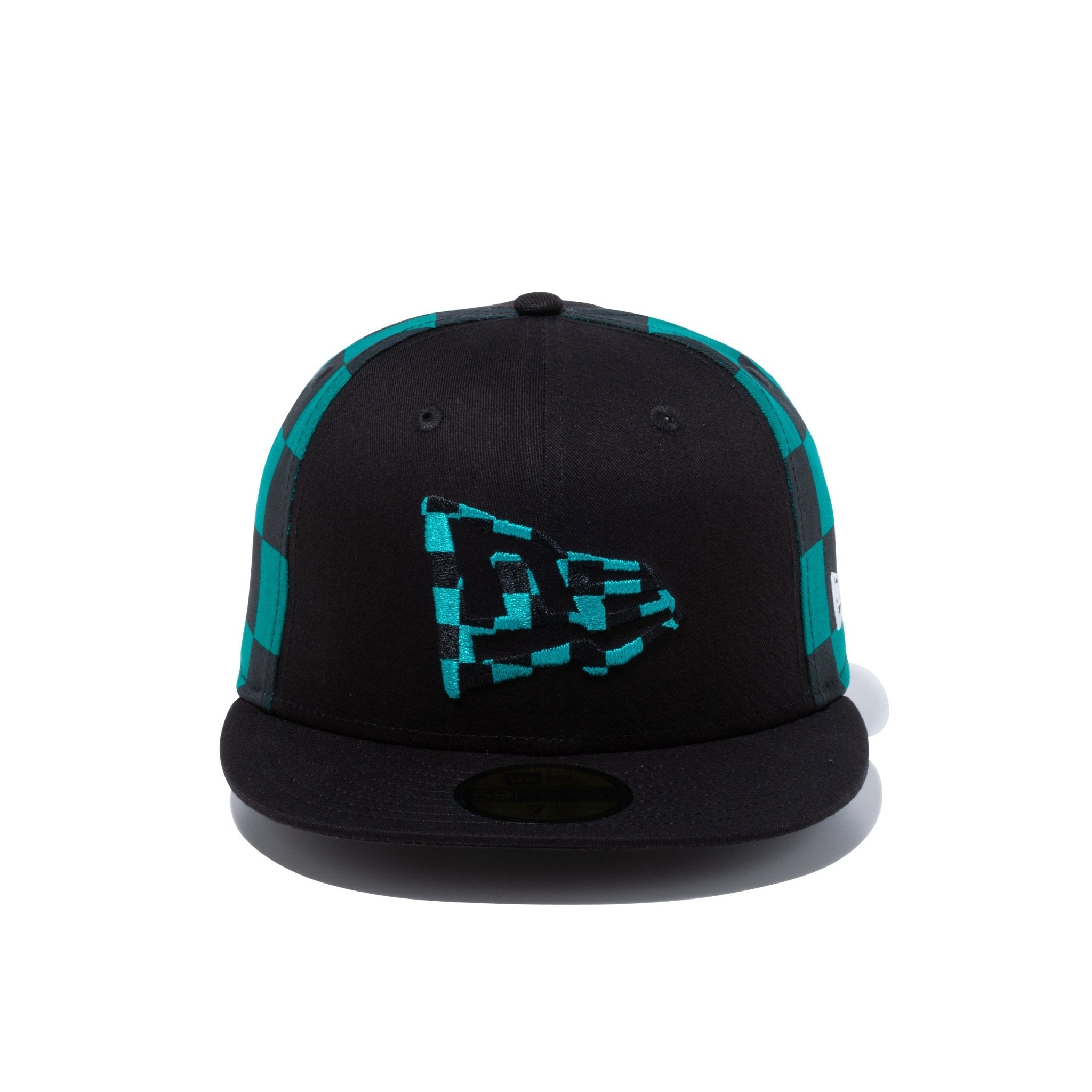 59FIFTY 鬼滅の刃 竈門炭治郎 フラッグロゴ ブラック | ニューエラ