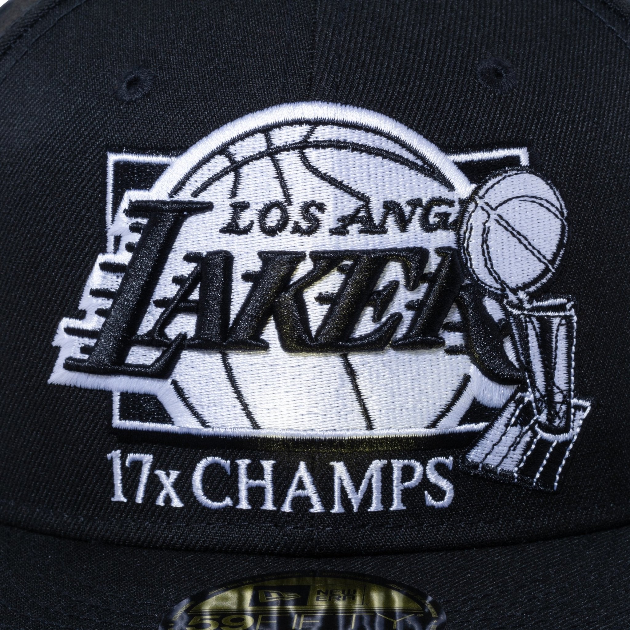 ニューエラ　レイカーズ　2020優勝チーム 59FIFTY 2020 NBA CHAMPIONS ロサンゼルス・レイカーズ ブラック