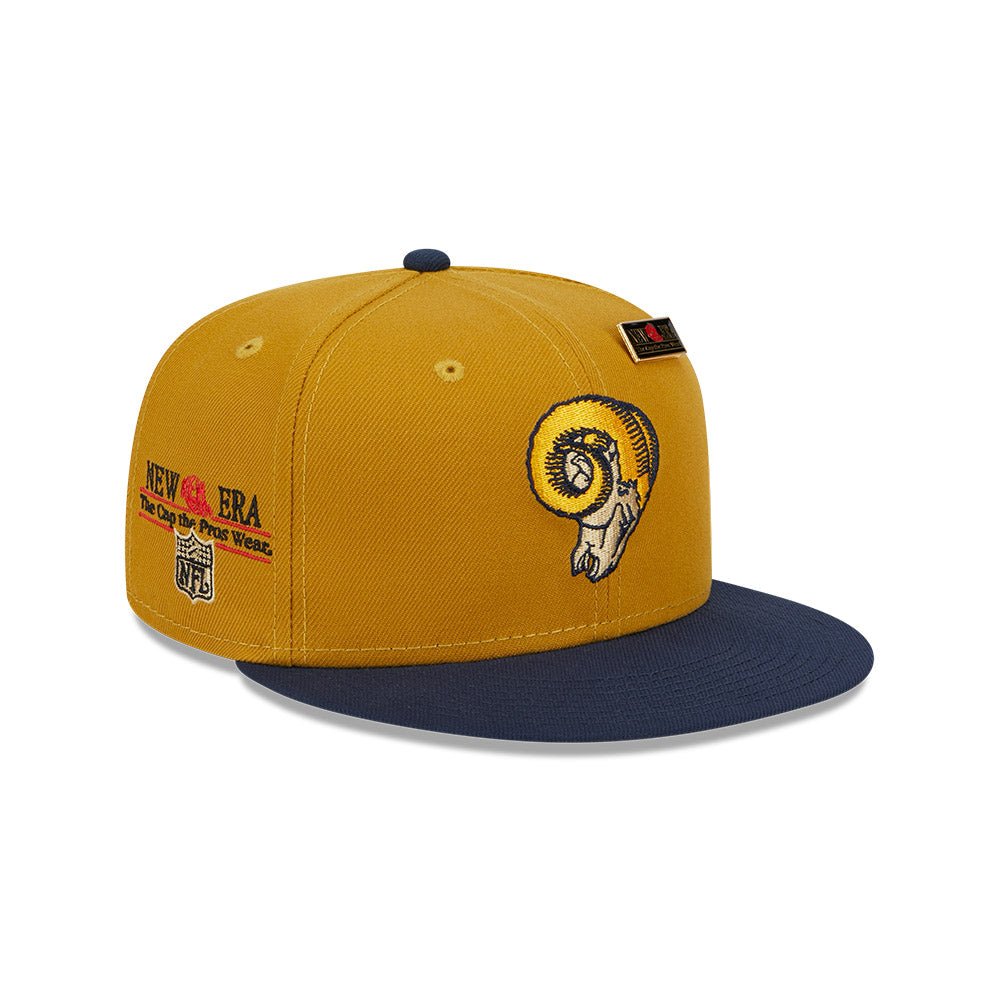 59FIFTY 59FIFTY DAY ロサンゼルス・ラムズ ブロンズ ネイビー