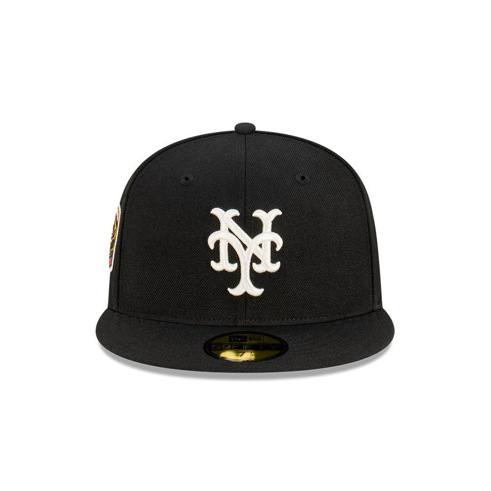 59FIFTY Archive Patch ニューヨーク・メッツ クーパーズタウン ブラック グレーアンダーバイザー