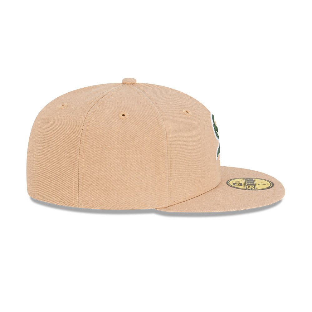 59FIFTY Chain Stitch シカゴ・ホワイトソックス キャメル