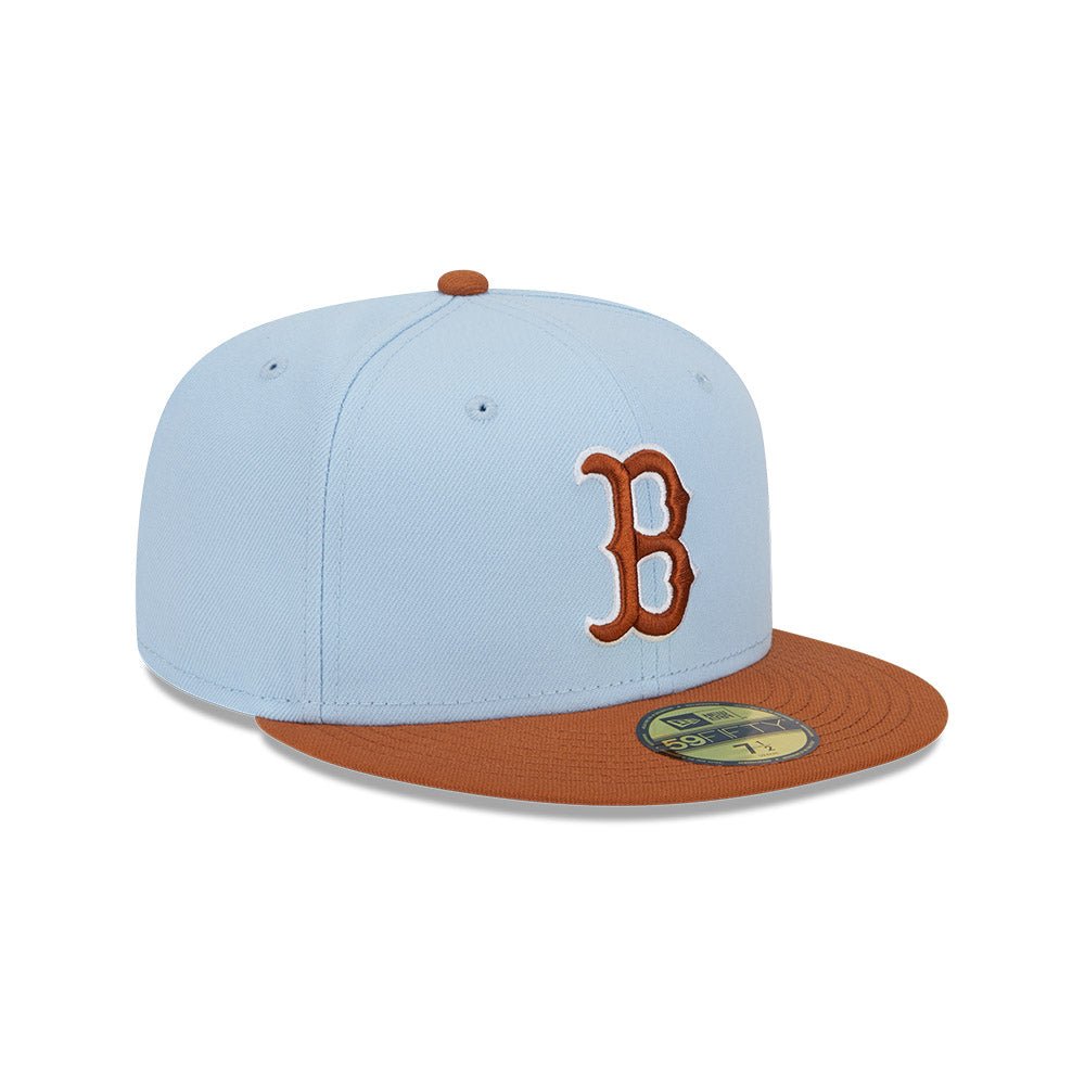 59FIFTY Color Pack ボストン・レッドソックス グレイシャルブルー アーシーブラウンバイザー