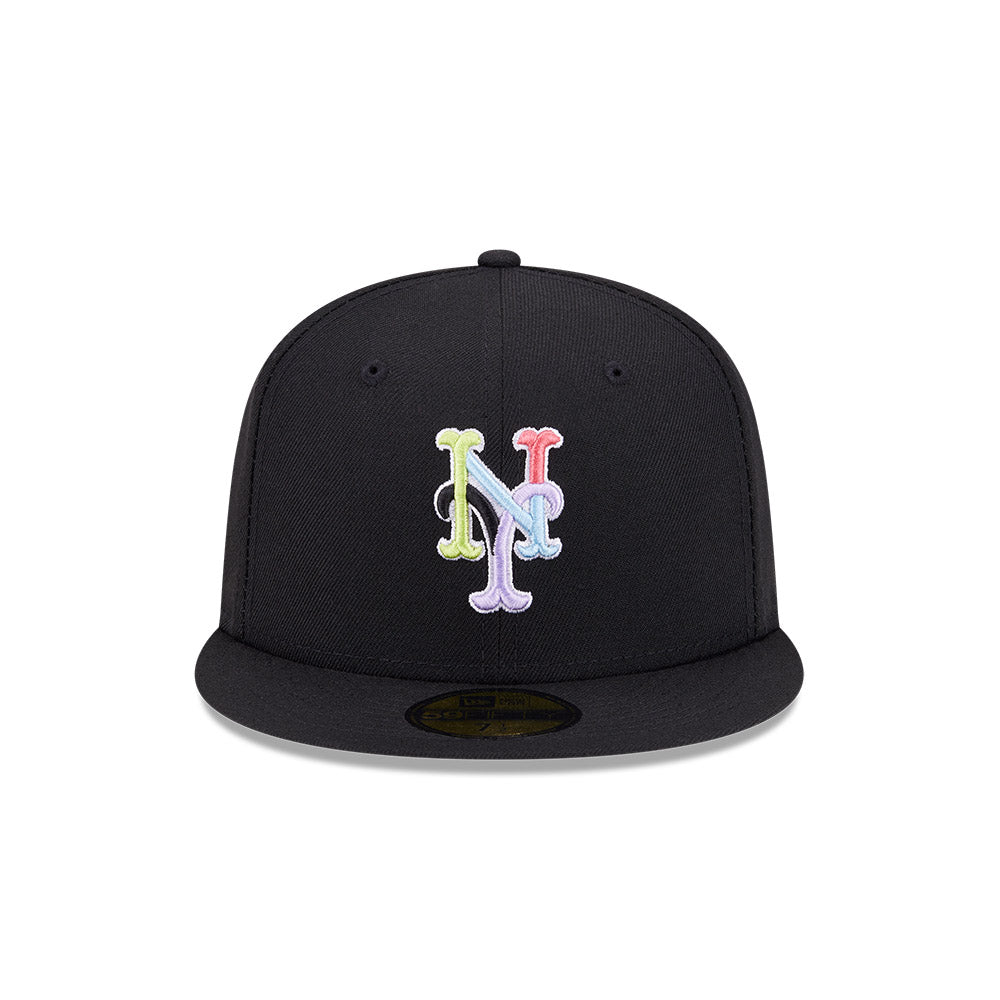 59FIFTY Pinstripe シカゴ・ホワイトソックス ブラック ダークグラファイトバイザー | ニューエラオンラインストア