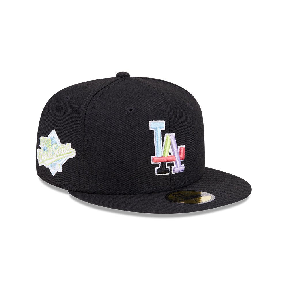 良質  59FIFTY Color ブラック ロサンゼルス・ドジャース Multi Pack 帽子