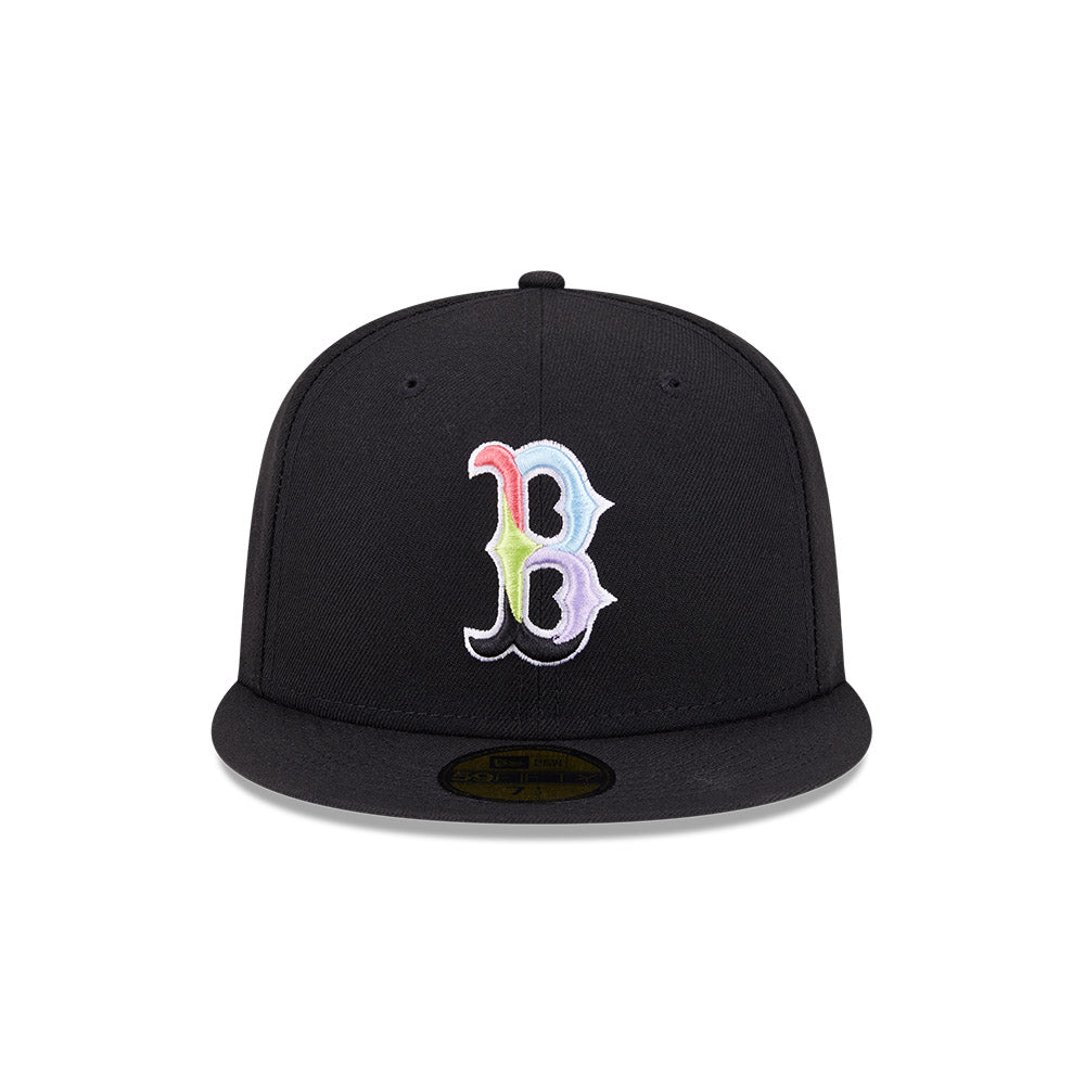 NEWERA キャップ 59FIFTY Color Pack Multi ボストン・レッドソックス ブラック