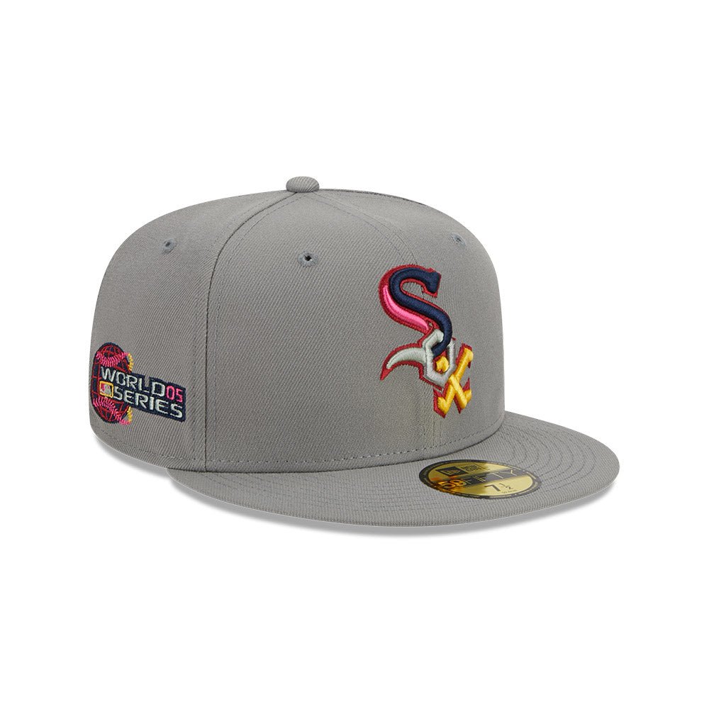 ニューエラNEW ERA 59FIFTY LAキャップ グレー7 1/4 ニューエラ（NEW ERA）キャップ LP 59FIFTY ロサンゼルス