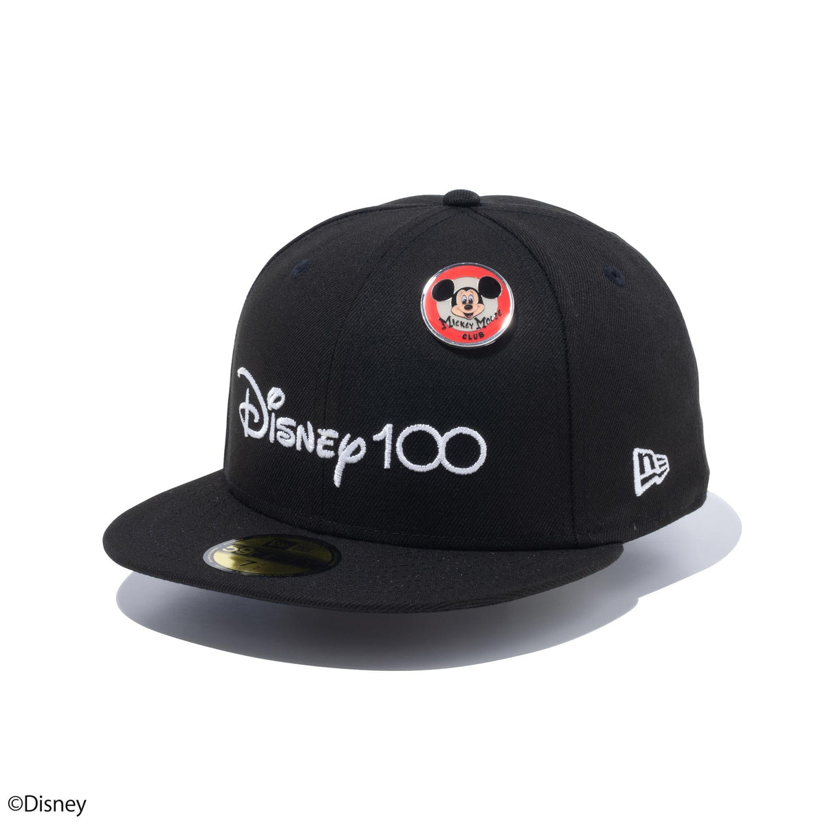 59FIFTY Disney 100th オフィシャルロゴ ミッキー ピンズ ブラック 