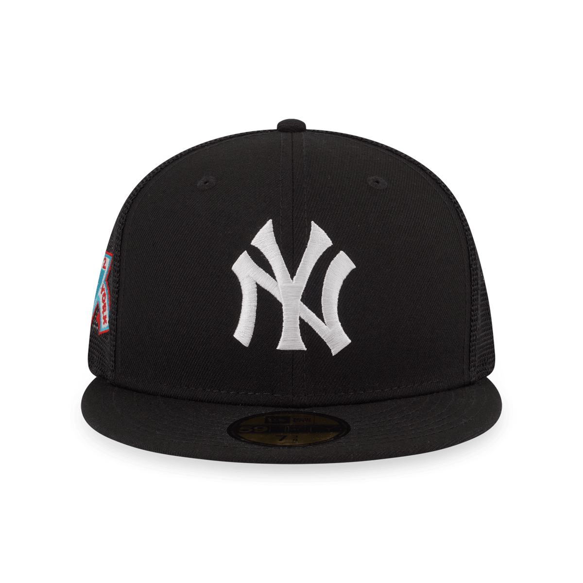激レア【ニューエラ×ヤンキース×メッツ】ダブルネーム キャップ メントール黒×緑 NEW ERA/ニューエラ キャップ 59FIFTY The Met ニューヨーク