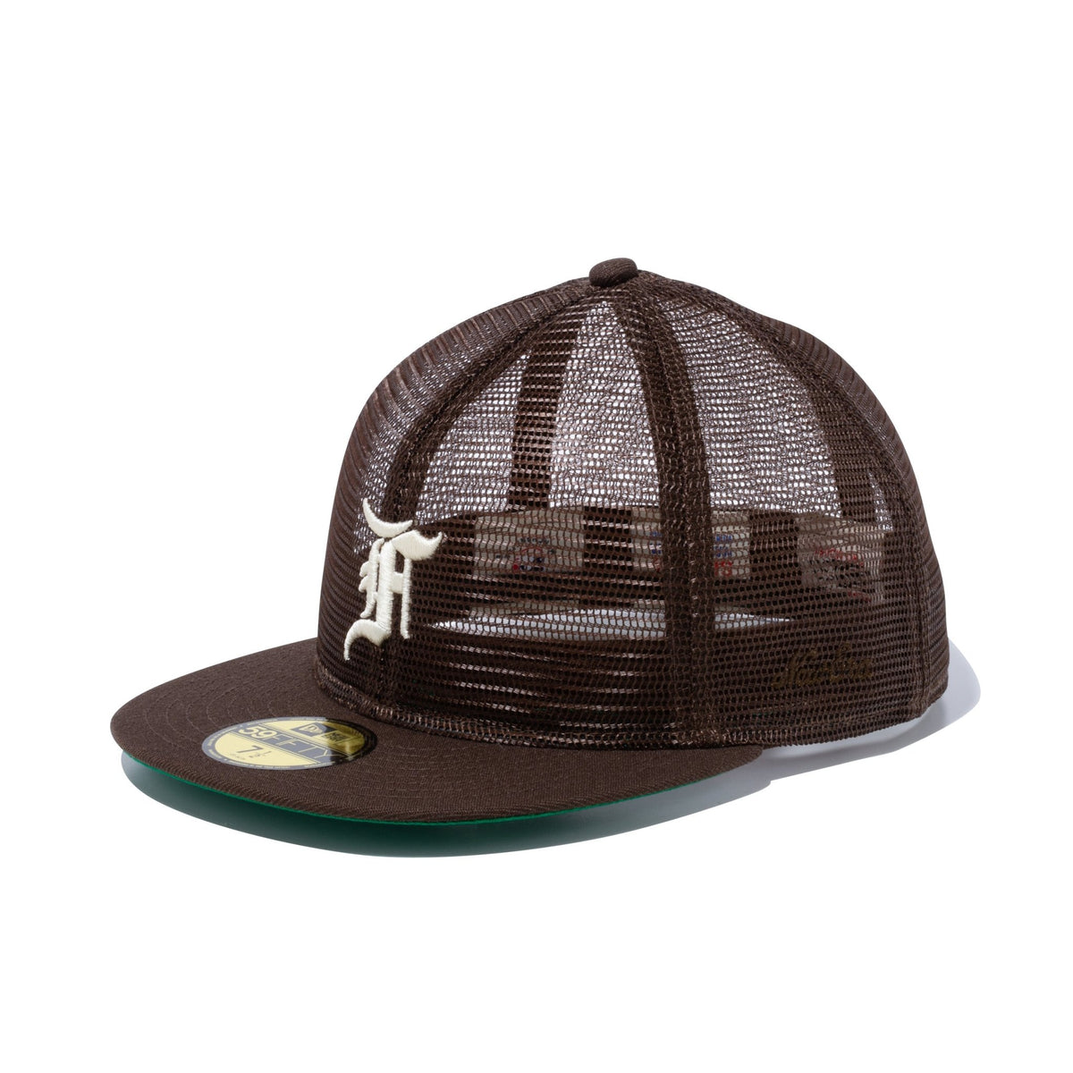 59FIFTY トラッカー FEAR OF GOD ESSENTIALS Fロゴ ウォルナット 