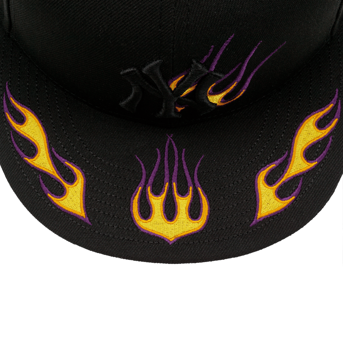 59FIFTY Flame ニューヨーク・ヤンキース ブラック | ニューエラ