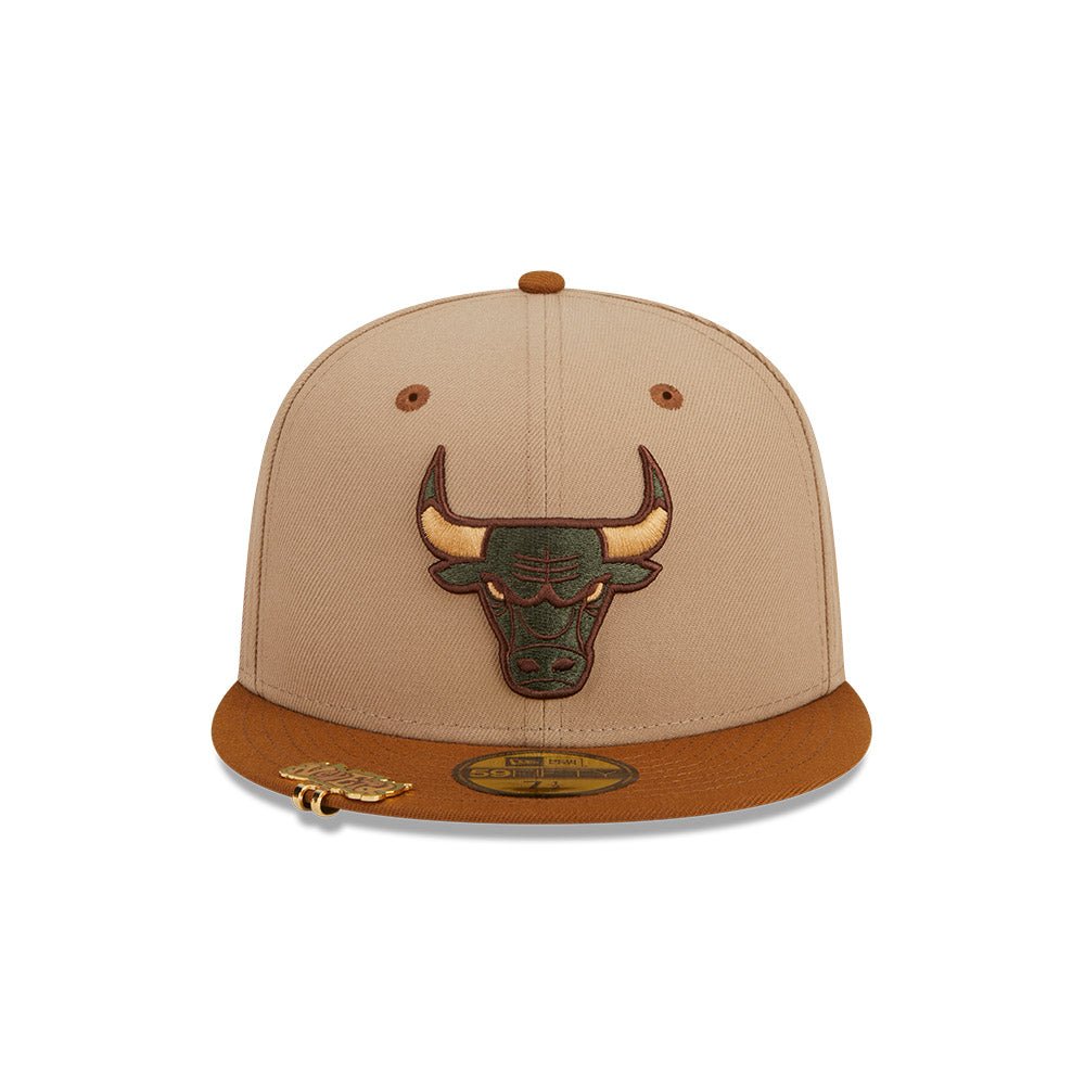 59FIFTY Monster Pack シカゴ・ブルズ Monster Curse ベージュ