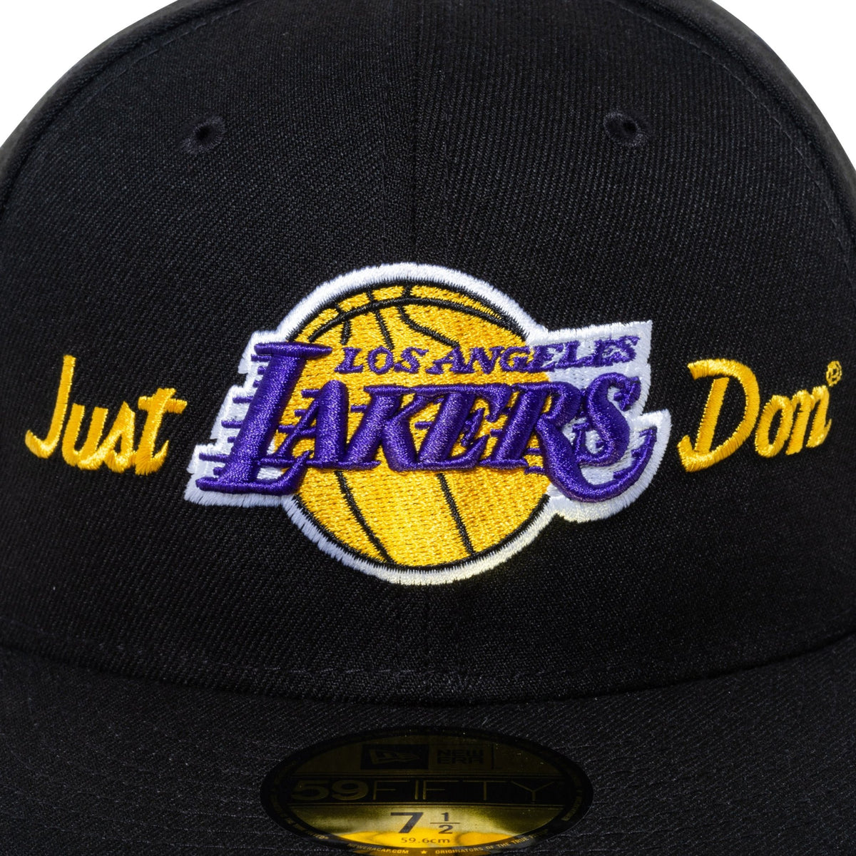 59FIFTY Just Don × NBA ロサンゼルス・レイカーズ ブラック 