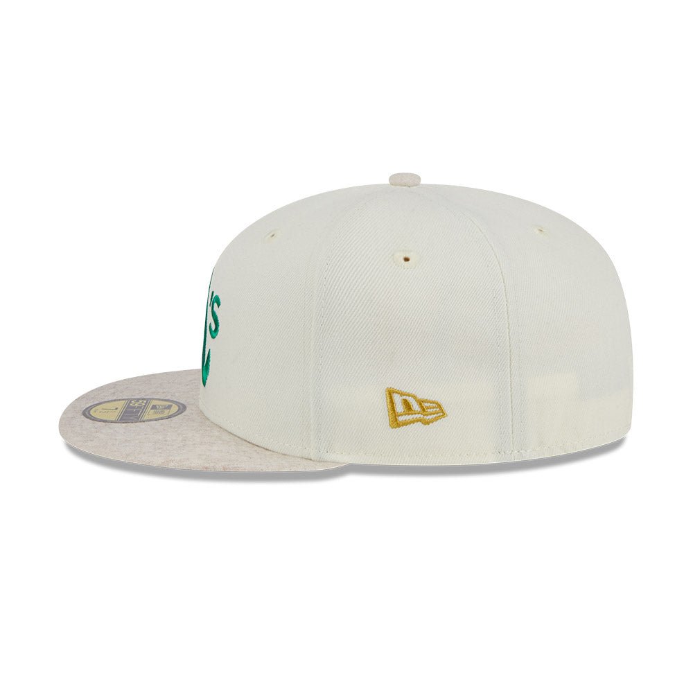 59FIFTY Match Up オークランド・アスレチックス クロームホワイト