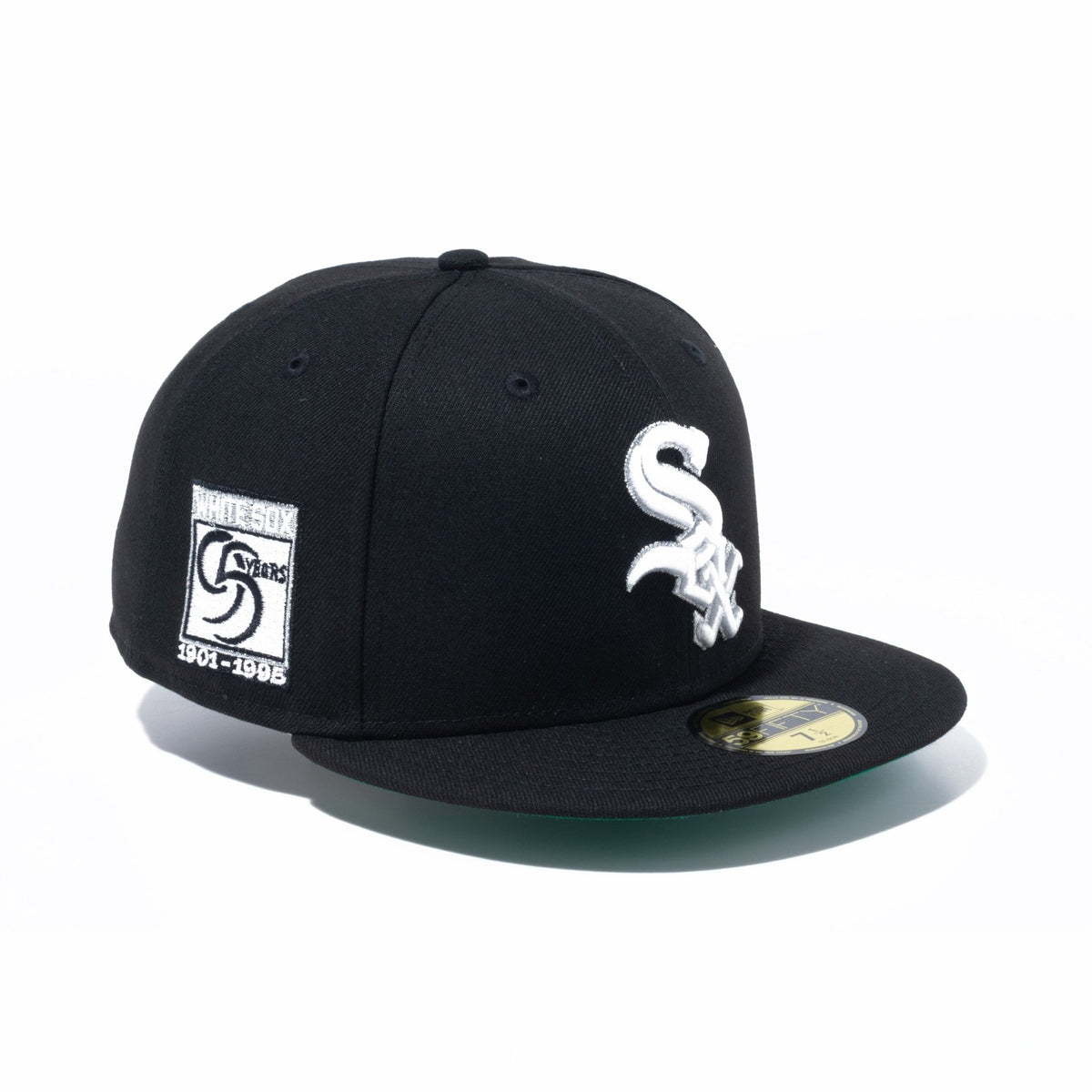 59FIFTY Metallic Logo シカゴ・ホワイトソックス ブラック ケリー 