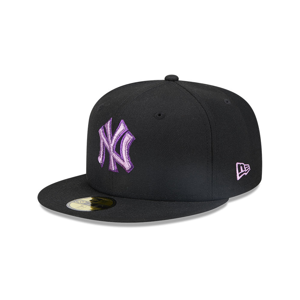 NEW ERA ブラック スナップボタンジャケット M 59fifty-denim-monogram-new-era