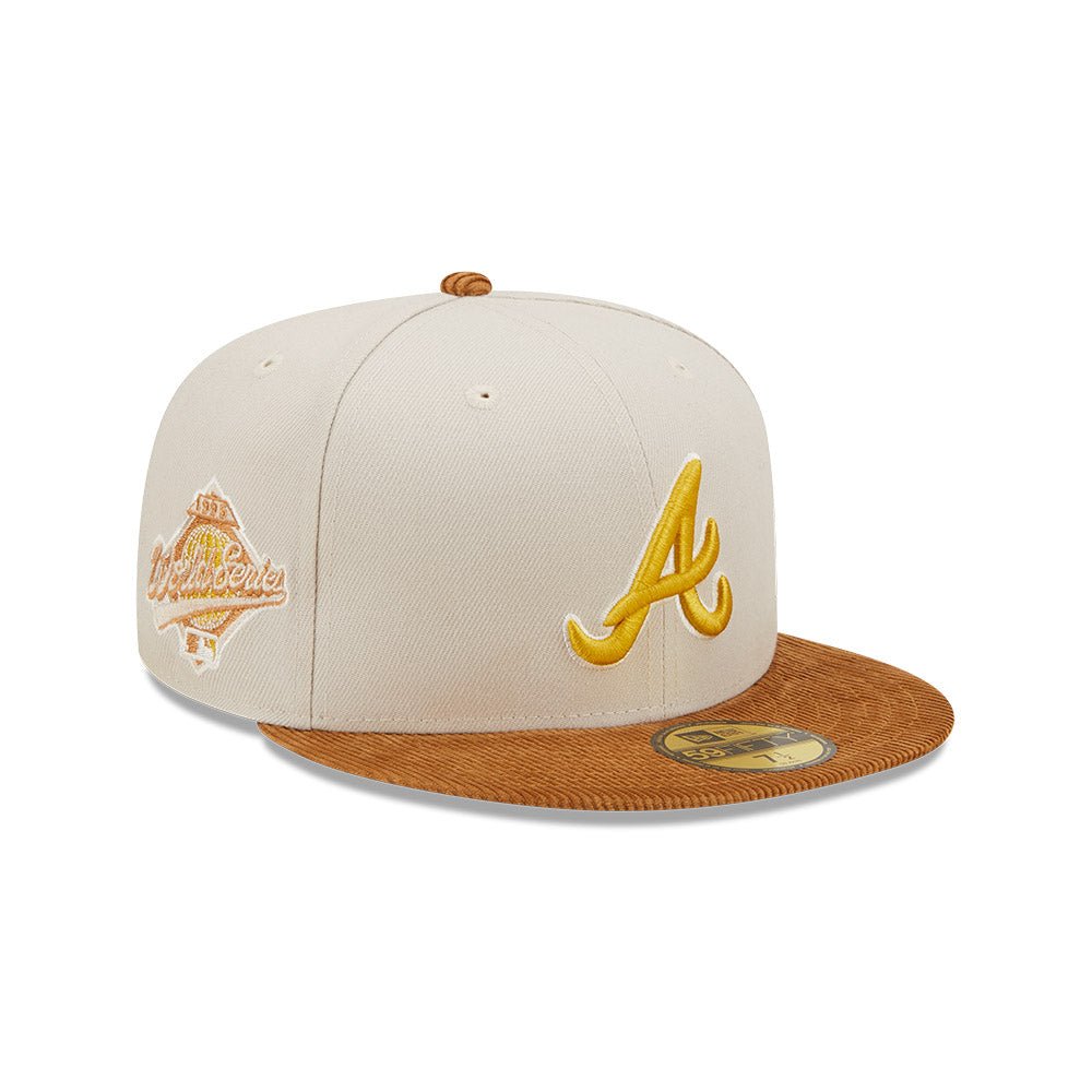 59FIFTY MLB Corduroy Visor アトランタ・ブレーブス