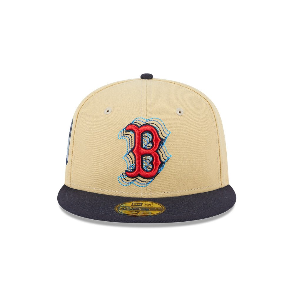 59FIFTY MLB Illusion ボストン・レッドソックス ベガスゴールド