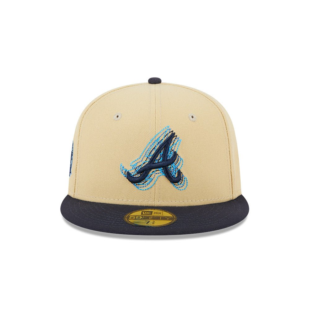 電*郎様 the cap別注　NEWERA 59fifty アトランタブレーブス LP 59FIFTY MLBオンフィールド アトランタ・ブレーブス ホーム
